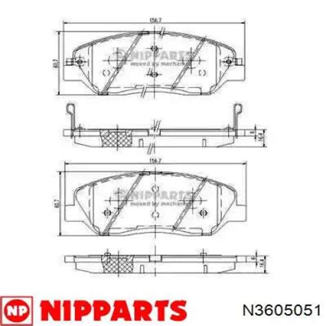 SP1194 Korea (oem) колодки тормозные передние дисковые