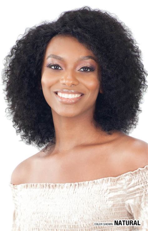 Shake N Go Naked Brazilian Natural Human Hair W W Lace Front Glow Deep Beauty Collection