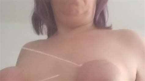 Woke Up Horny So Bound My Breasts With Cable Ties Used The Breast Pump On My Nipples Free