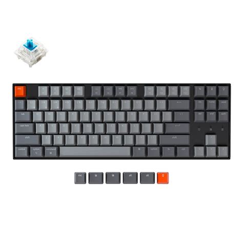 Keychron K Wireless Mechanical Keyboard With Blue Gateron Hot Swap Switch Rgb Backlight Urban