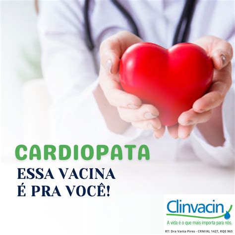 O Que Significa Cardiopata - Cardiopata, essa vacina é para você!