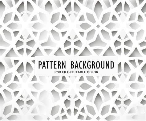 Premium PSD | Psd geometric patterned background