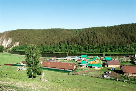 База отдыха на берегу реки Белой [Агидель]
