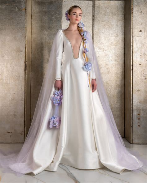 Reem Acra Spring 2024 Bridal Collection Style Fashion Trends Wedding