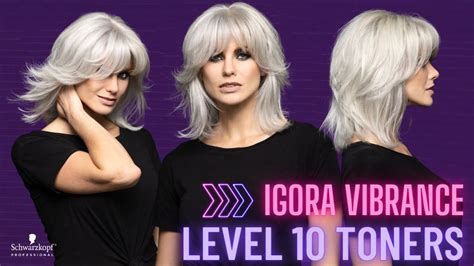 Toning Platinum Blonde W IGORA VIBRANCE LEVEL TONERS Jack Martin Schwarzkopf