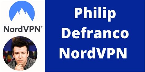 Philip Defranco Nordvpn Discount Deal Off