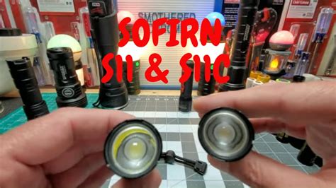 SOFIRN S11 VS S11C OUTDOOR BEAM SHOTS PLUS TESTING A FEW OTHER ZOOMIES ...