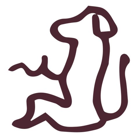 Diseño PNG Y SVG De Símbolo De Jeroglíficos De Animales Antiguos ...