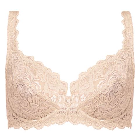 Soutien Gorge Emboitant Wacoal EGLANTINE Creme Brulee Wacoal Lingerie Fitancy