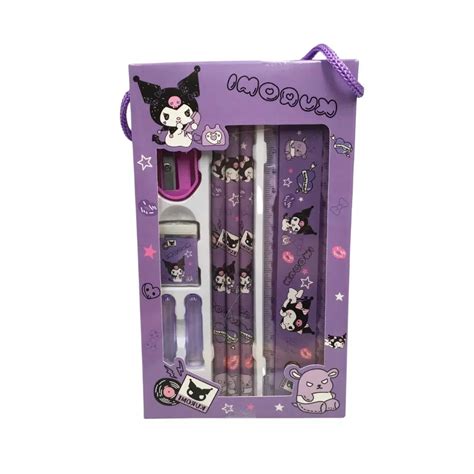 Kawaii Cartoon Kuromi Stationery Set