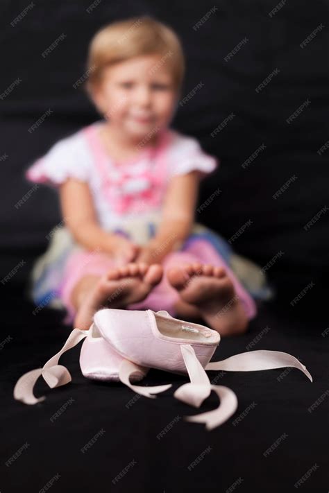 Premium Photo Girl With Ballerina Shoes