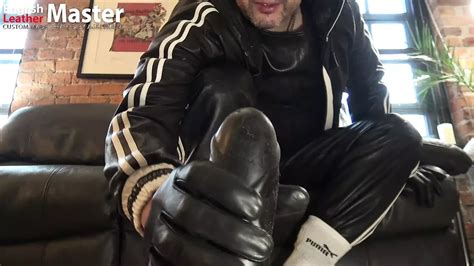POV Sock Job With Dirty Sweaty White Sports Socks And Leather Gloves Preview Gay Porn XHamster