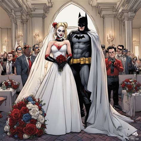 Harley Quinn Wedding With Batman 1 by ELROBER984 on DeviantArt