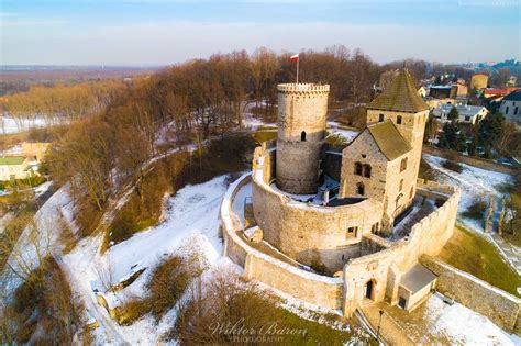 Zamek W Będzinie Wiktor Baron Fotografia