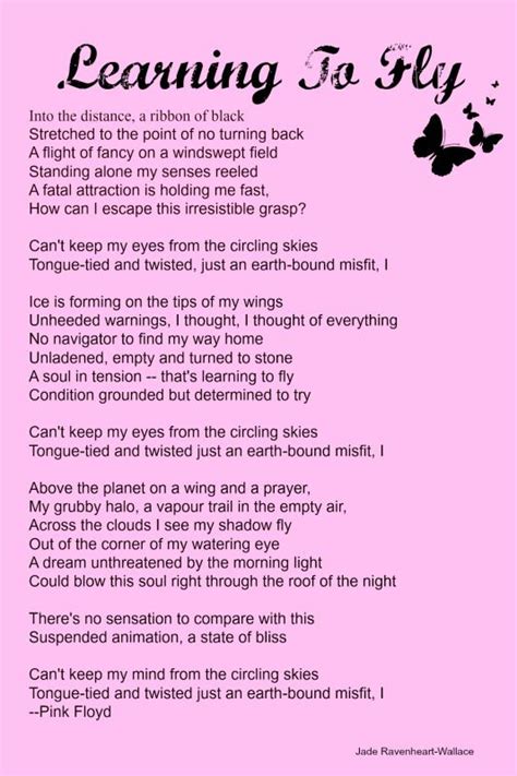 Learning To Fly Pink Floyd Lyrics Pink Floyd Lyrics Pink Floyd Floyd