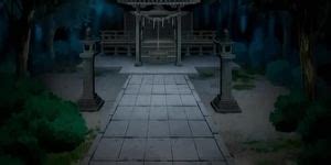 Astounded Husband Finds His Hot MILF In The Woods Behind A Shrine About To Get Fucked By Three