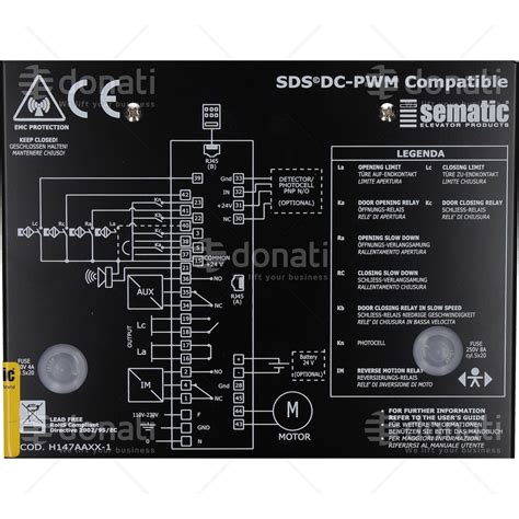 SEMATIC BL-A157AABX - Retrofit kit controller SDS DC, compatible F28 ...