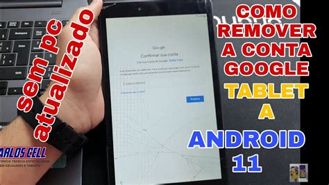 Como Remover A Conta GOOGLE Do Samsung Tablet A Android 11 Sem Pc