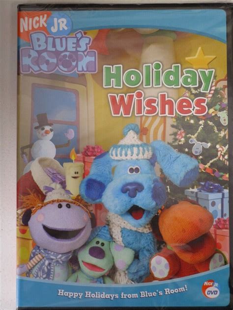 DVD Nick JR Blues Room Holiday Wishes 2005 Grelly USA