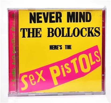 Cd Sex Pistols Never Mind The Bollocks Cd Bonus Lacrado Tk M