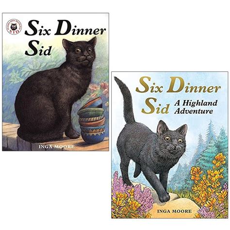 Six Dinner Sid Collection 2 Books Set By Inga Moore Six Dinner Sid A