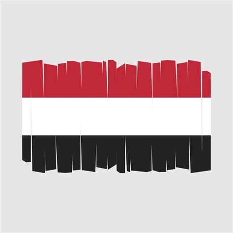 Yemen Flag Vector 21932526 Vector Art At Vecteezy