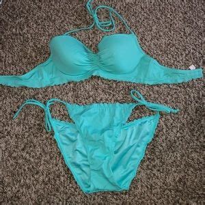 Victoria S Secret Swim Victoria Secret Halter Bow Bikini Top Poshmark