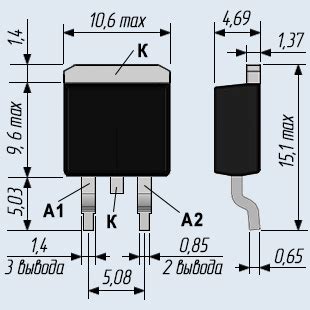 2Д273АС91, Диодные сборки и матрицы, характеристики, применение ...