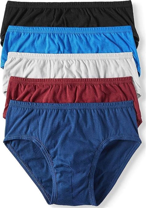 Jockey Life Collection Pack Men S Comfort Staycool Assorted Bikini Briefs Xl At Amazon