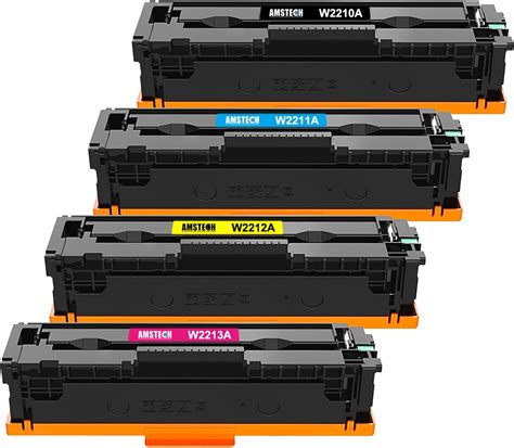 4-Pack Compatible 207A Cartouche de Toner Remplacement pour Color ...