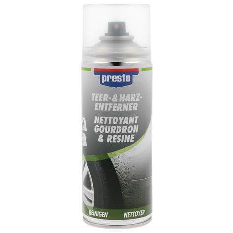 Presto Teer & Harz Entferner Spray Teerentferner 400ml