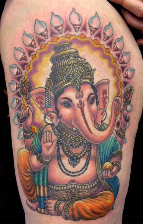 Amazing Lord Ganesha Tattoo Designs And Meanings Tattoo Me Now