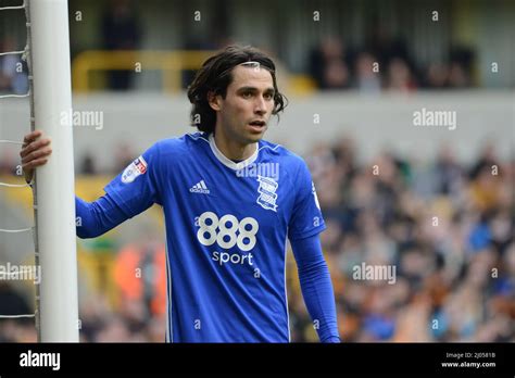 Spanish footballer Jota also known as Jota Peleteiro. Wolverhampton Wanderers v Birmingham City ...