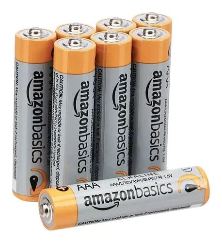 Amazonbasics Pilas Alcalinas Aaa V Unidades Mercadolibre