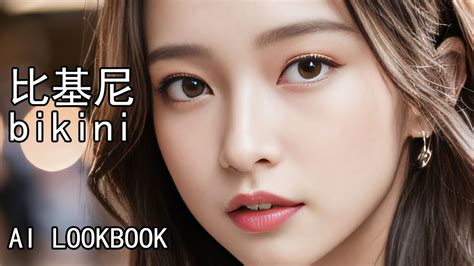 當女友穿著比基尼時 bikini AI LOOKBOOK AI GIRLS YouTube