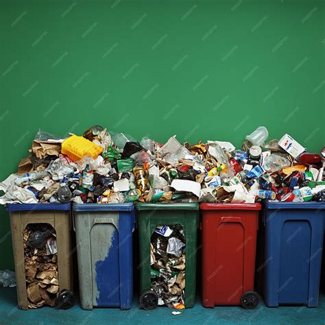 A waste disposal chart showing the impact of proper disposal and