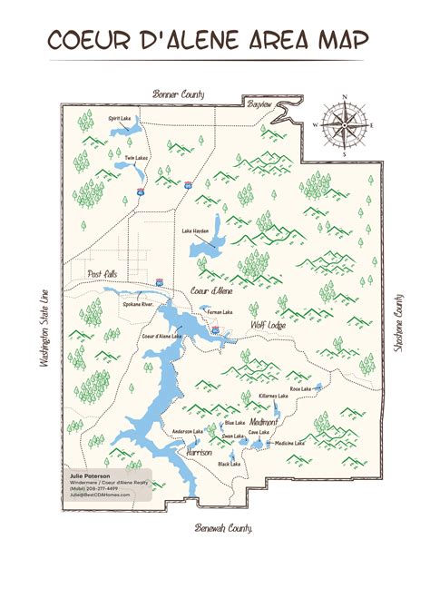 Coeur d’Alene Area MAP | Enjoy Coeur d'Alene!