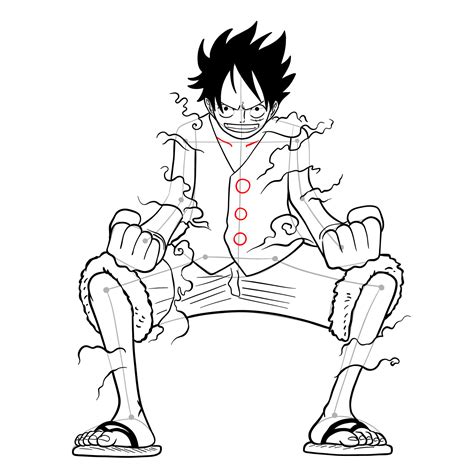 One Piece Luffy Gear Second