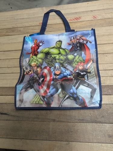 New Marvel Avengers Large Capacity Reusable Tote Bag Ebay