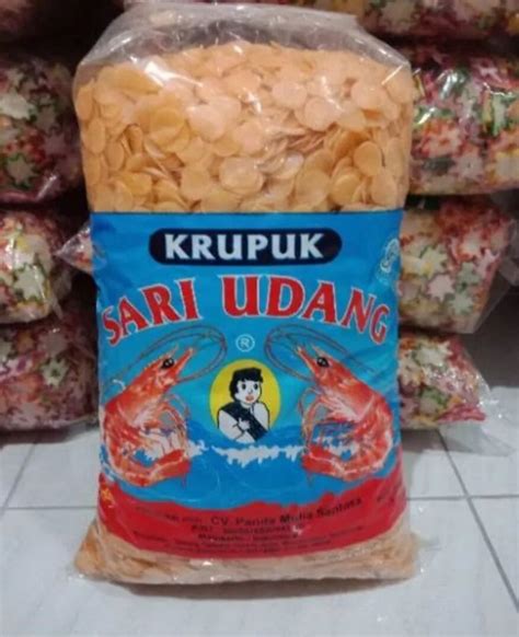 Kerupuk Udang Sari Udang Mentah 1 Kg New Krupuk Enak Gurih Lazada