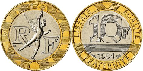 France Francs Coin G Nie Bu Aluminum Bronze Km Ms