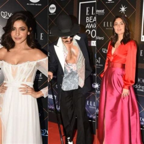 Elle Beauty Awards 2019 Ranveer Singh Kareena Kapoor Anushka Sharma