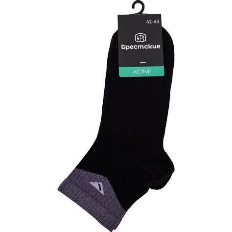 Мужские носки БРЕСТСКИЕ 2314 active, р.27, 020 черный 11023104024020 ...