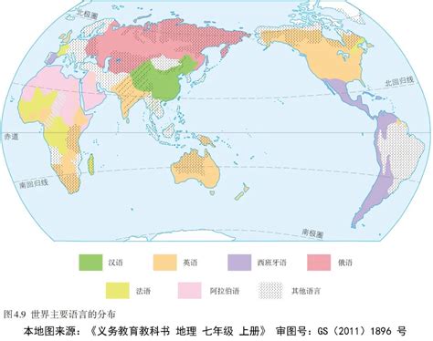 世界各大洲或地区人口数和平均人口增长率课本插图初高中地理网