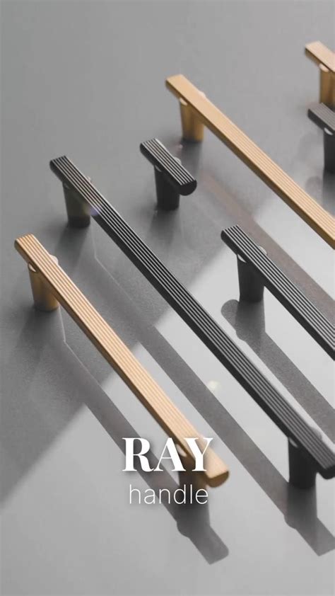 Ручки RAY - вишуканий діамант для вашого інтер'єру
