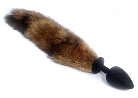 Korek Analny Z Ogonem Kit Zatyczka Plug Sex Cm