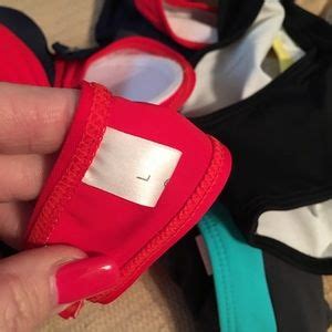 Swim Bikini Red Navy Swim Suit Nwt Molded Cups Poshmark