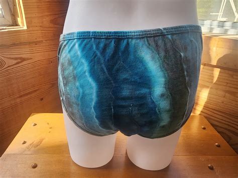 Hand Tie Dyed Bikini Womans Underwear Size 6 Etsy
