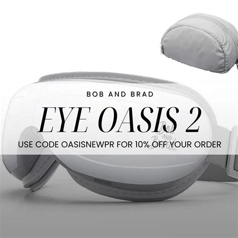 Bob And Brad EyeOasis 2 Eye Massager Relaxation Review