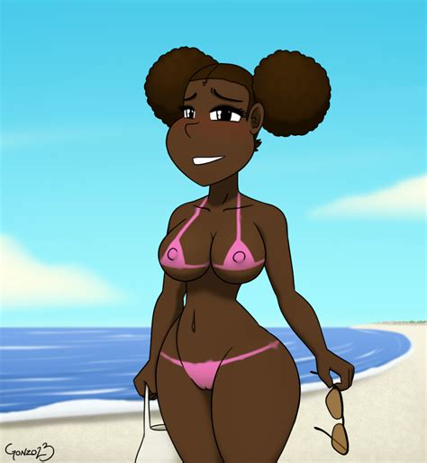 Aniya Bikini Series Body Paint Bikini By GonzoAnon Hentai Foundry